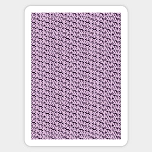 interlocking hexagons Sticker